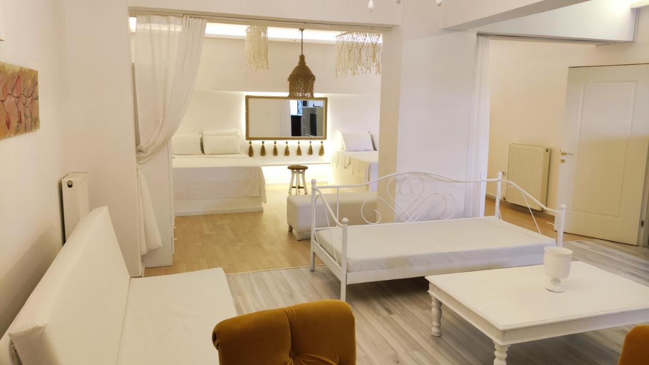Superior Chic Family Apartment Kalampáka Buitenkant foto